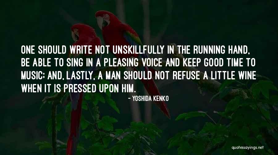 Pleasing A Man Quotes By Yoshida Kenko Pleasing A Man Quotes By Yoshida Kenko