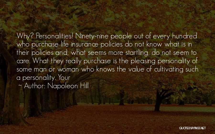 Pleasing A Woman Quotes By Napoleon Hill