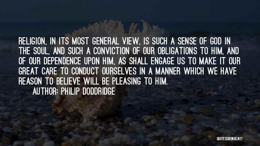 Pleasing God Quotes By Philip Doddridge