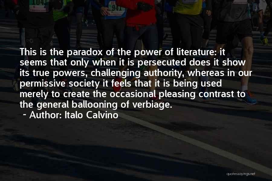 Pleasing Society Quotes By Italo Calvino