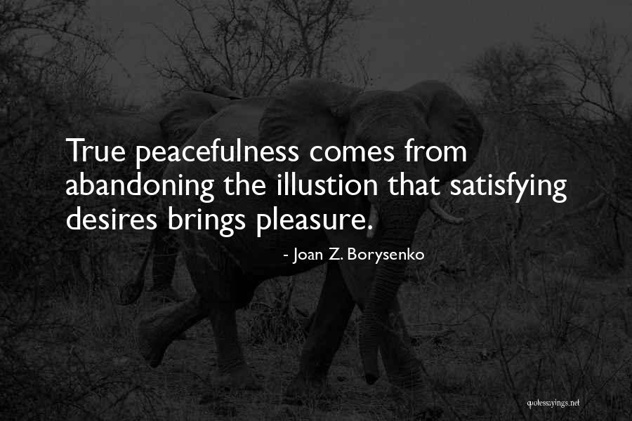 Pleasure Is All Ours Quotes By Joan Z. Borysenko