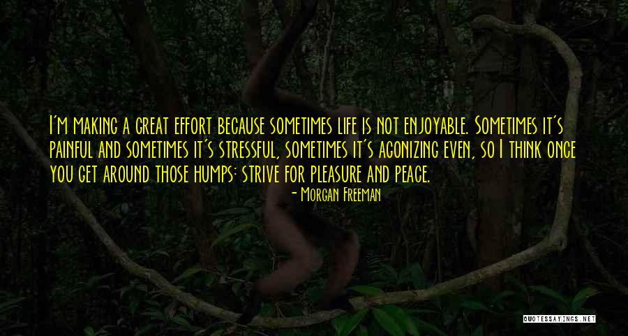 Pleasure Life Quotes By Morgan Freeman Pleasure Life Quotes By Morgan Freeman