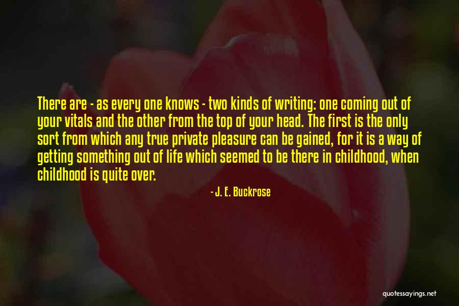 Pleasure Of Childhood Quotes By J. E. Buckrose Pleasure Of Childhood Quotes By J. E. Buckrose