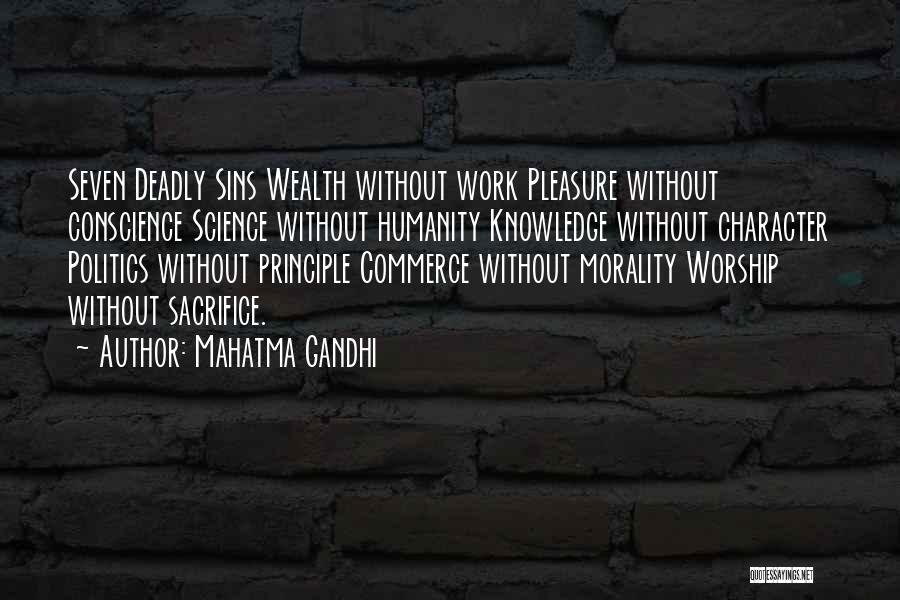 Pleasure Principle Quotes By Mahatma Gandhi