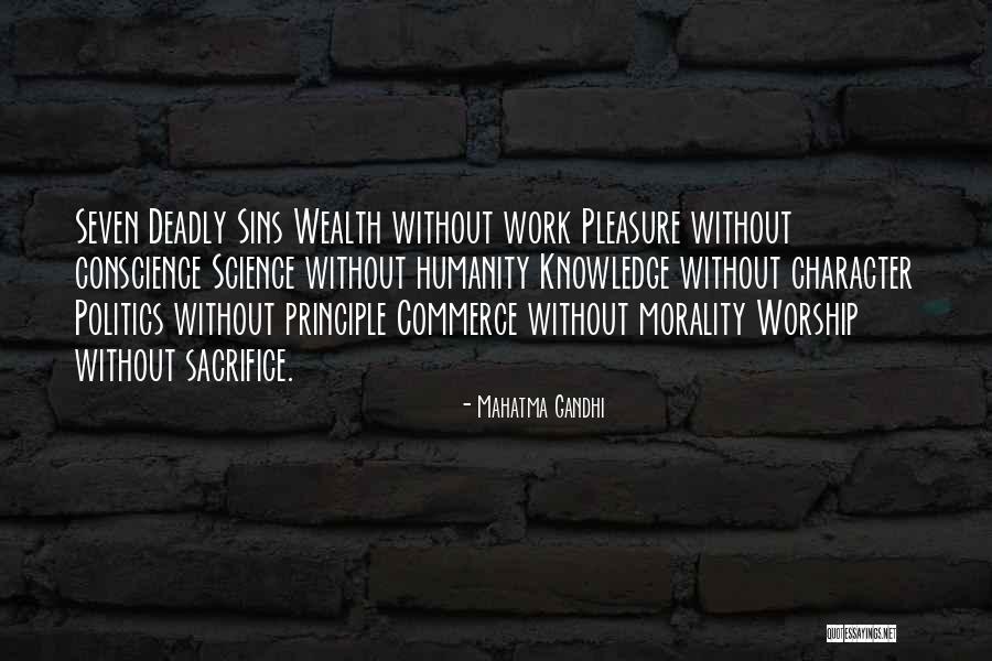 Pleasure Principle Quotes By Mahatma Gandhi