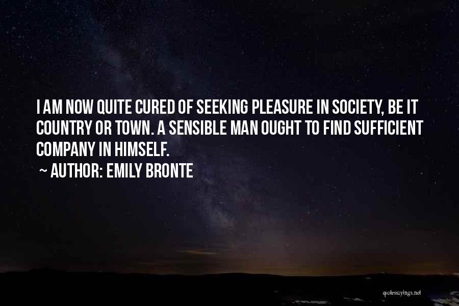 Pleasure Seeking Quotes By Emily Bronte