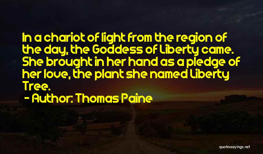 Pledge Love Quotes By Thomas Paine