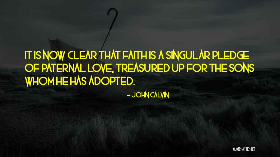 Pledge Of Love Quotes By John Calvin Pledge Of Love Quotes By John Calvin