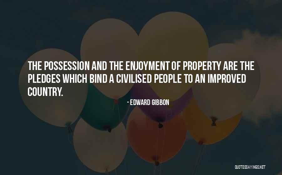 Pledges Quotes By Edward Gibbon