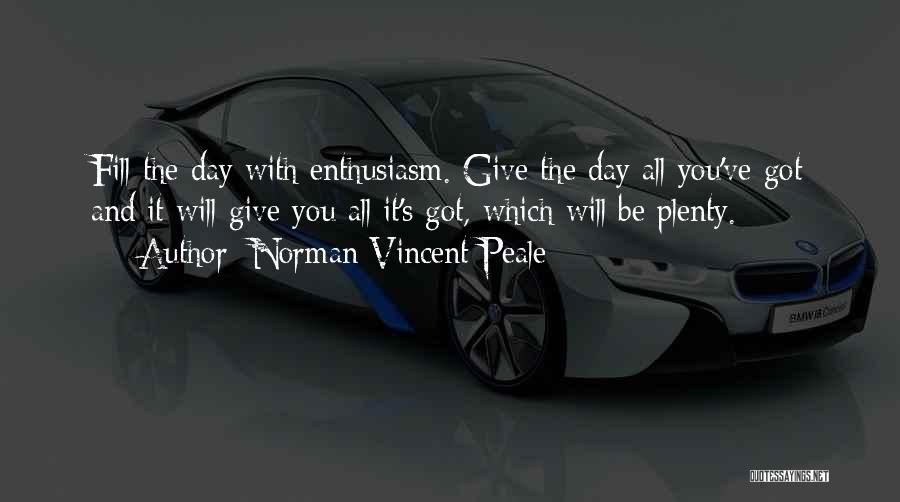 Plenty Quotes By Norman Vincent Peale