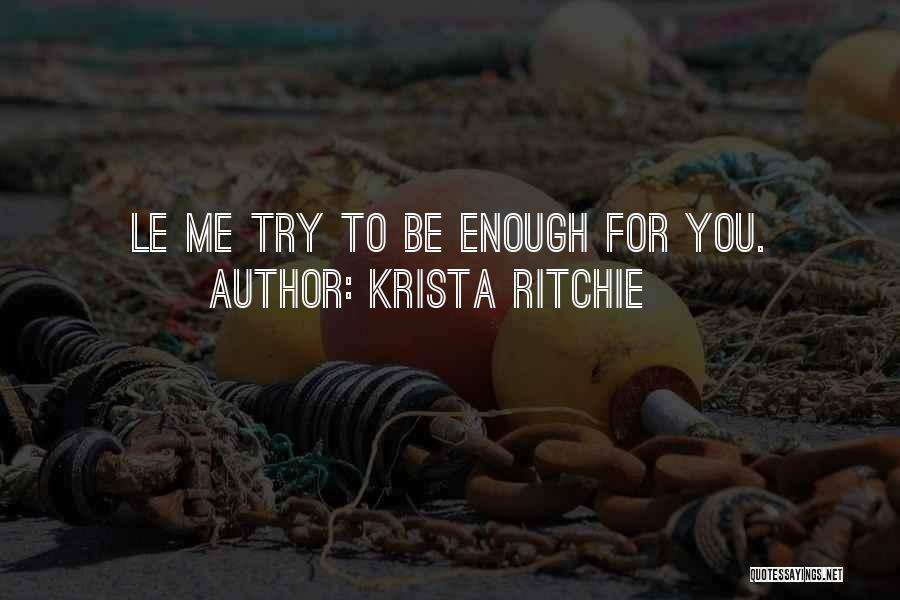 Plimsoll Day Quotes By Krista Ritchie