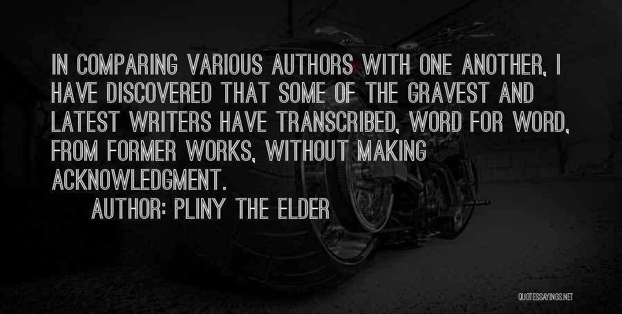 Pliny The Elder Quotes 1458731
