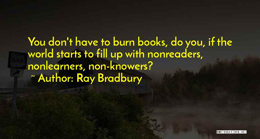 Plodovi Mora Quotes By Ray Bradbury