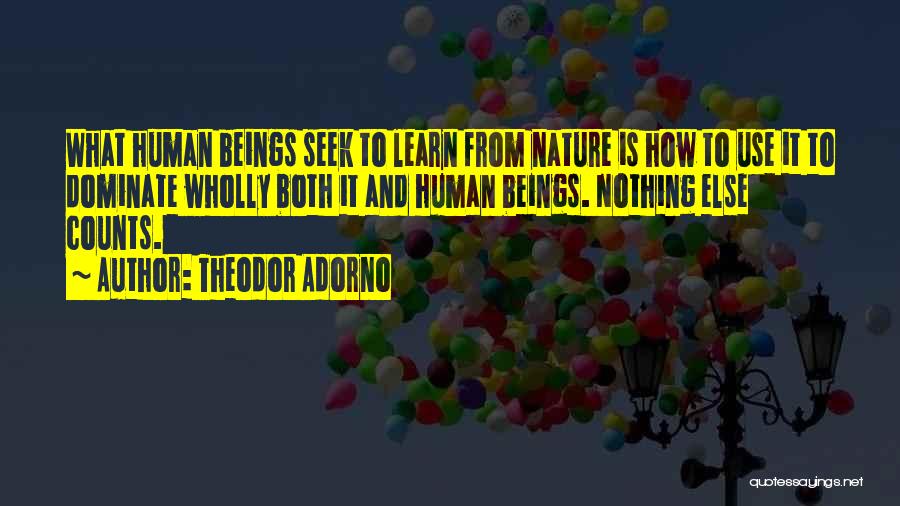 Plodovi Mora Quotes By Theodor Adorno