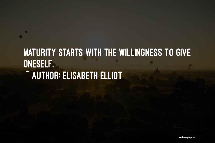 Plonge Quotes By Elisabeth Elliot