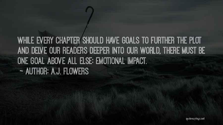 Plot Writing Quotes By A.J. Flowers