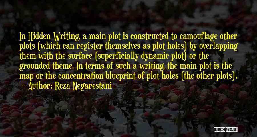 Plot Writing Quotes By Reza Negarestani