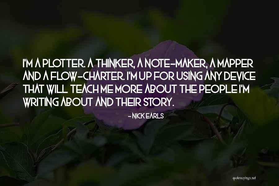 Plotter Quotes By Nick Earls Plotter Quotes By Nick Earls