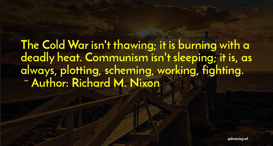 Plotting And Scheming Quotes By Richard M. Nixon