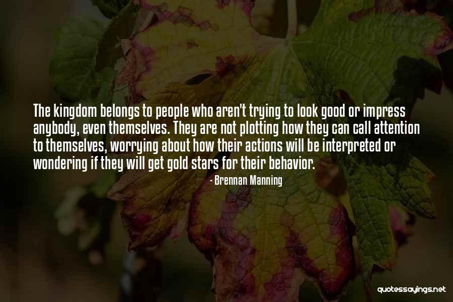 Plotting Quotes By Brennan Manning