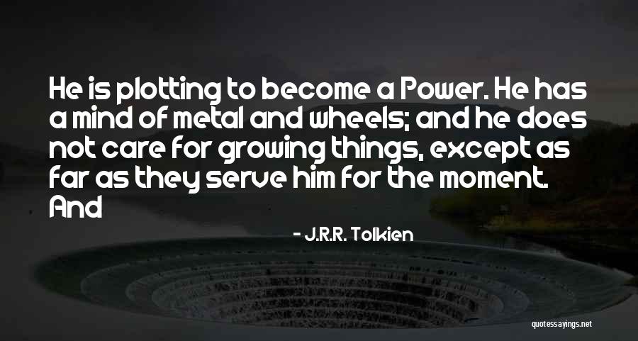 Plotting Quotes By J.R.R. Tolkien