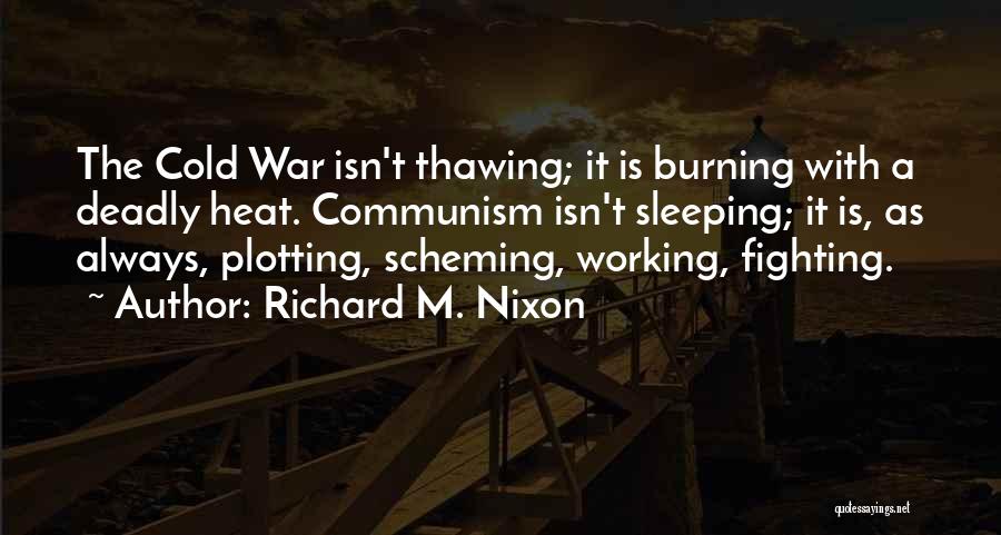 Plotting Scheming Quotes By Richard M. Nixon