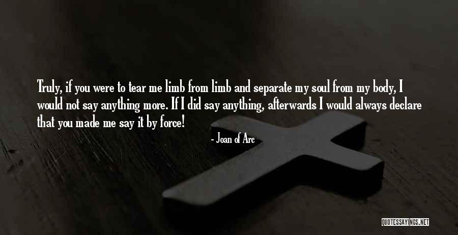 Ploughshares Nursery Quotes By Joan Of Arc Ploughshares Nursery Quotes By Joan Of Arc