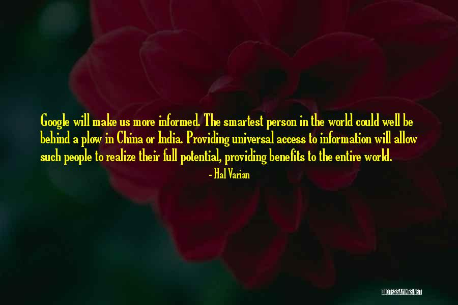 Plow Quotes By Hal Varian Plow Quotes By Hal Varian