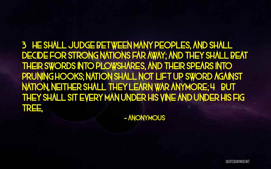 Plowshares Quotes By Anonymous Plowshares Quotes By Anonymous