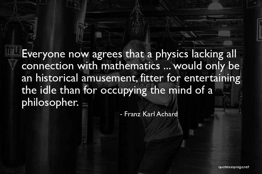 Plsce Quotes By Franz Karl Achard Plsce Quotes By Franz Karl Achard