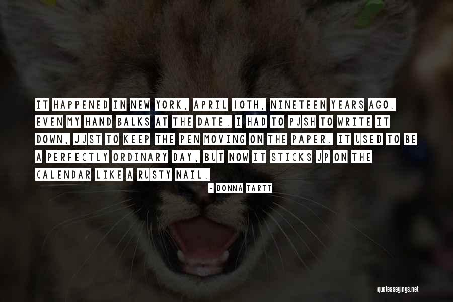 Plucky Wines Quotes By Donna Tartt