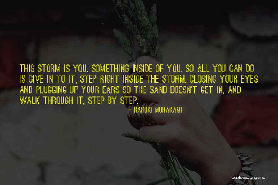 Plugging Quotes By Haruki Murakami