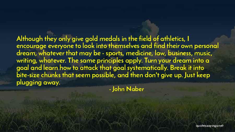 Plugging Quotes By John Naber