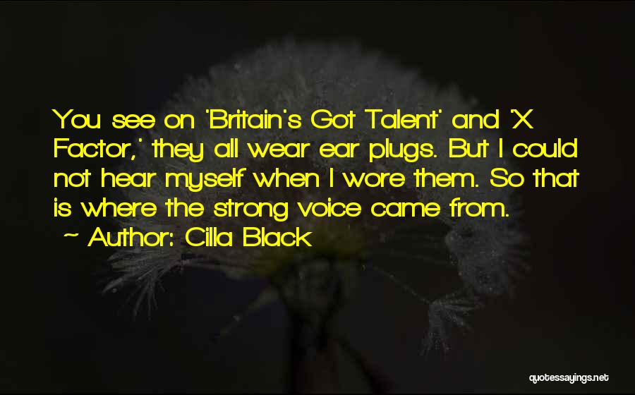 Plugs Quotes By Cilla Black