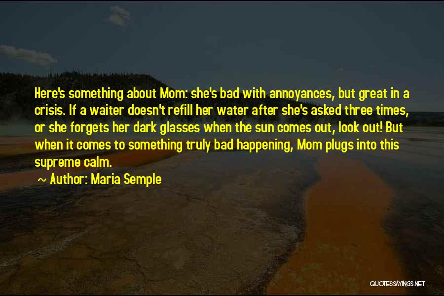 Plugs Quotes By Maria Semple