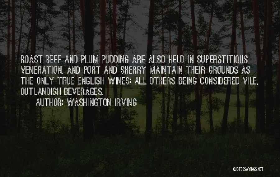 Plum Pudding Quotes By Washington Irving