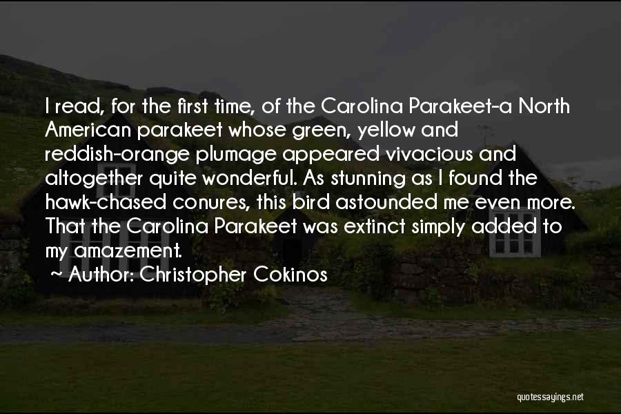 Plumage Quotes By Christopher Cokinos