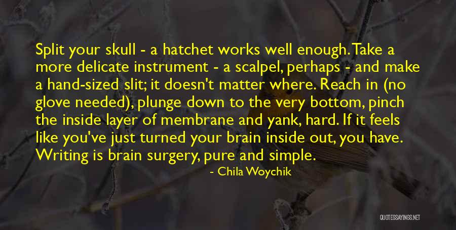 Plunge In Life Quotes By Chila Woychik Plunge In Life Quotes By Chila Woychik