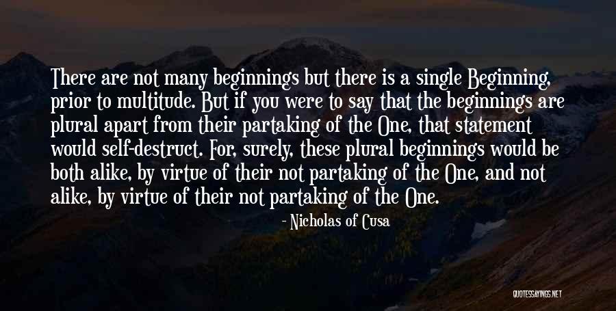 Plural Self Quotes By Nicholas Of Cusa Plural Self Quotes By Nicholas Of Cusa