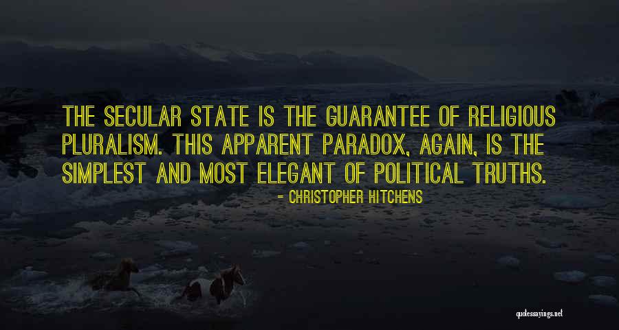 Pluralism Quotes By Christopher Hitchens