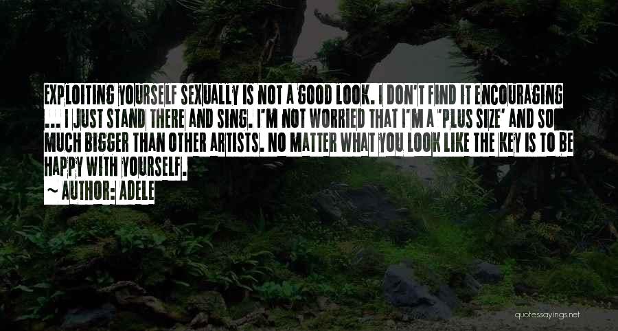 Plus Size Quotes By Adele