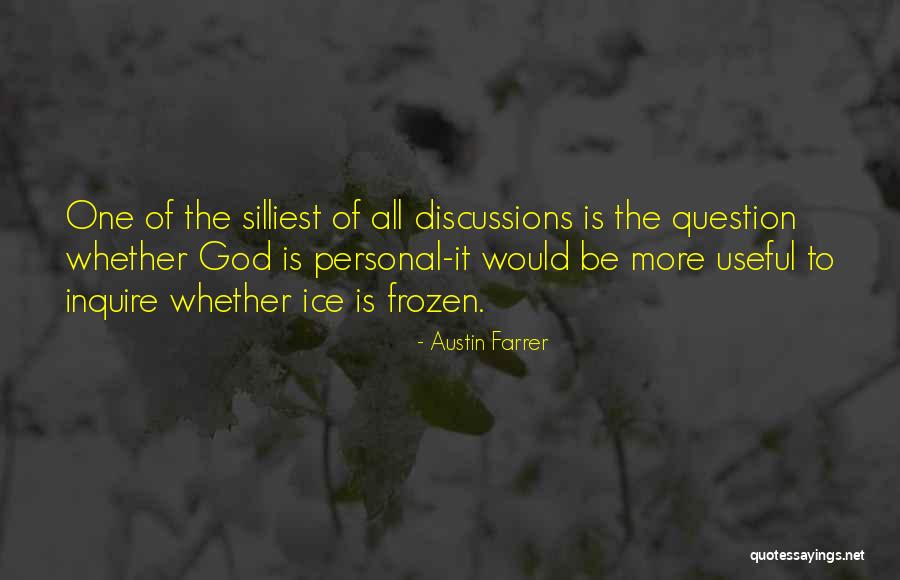 Pluses Def Quotes By Austin Farrer Pluses Def Quotes By Austin Farrer