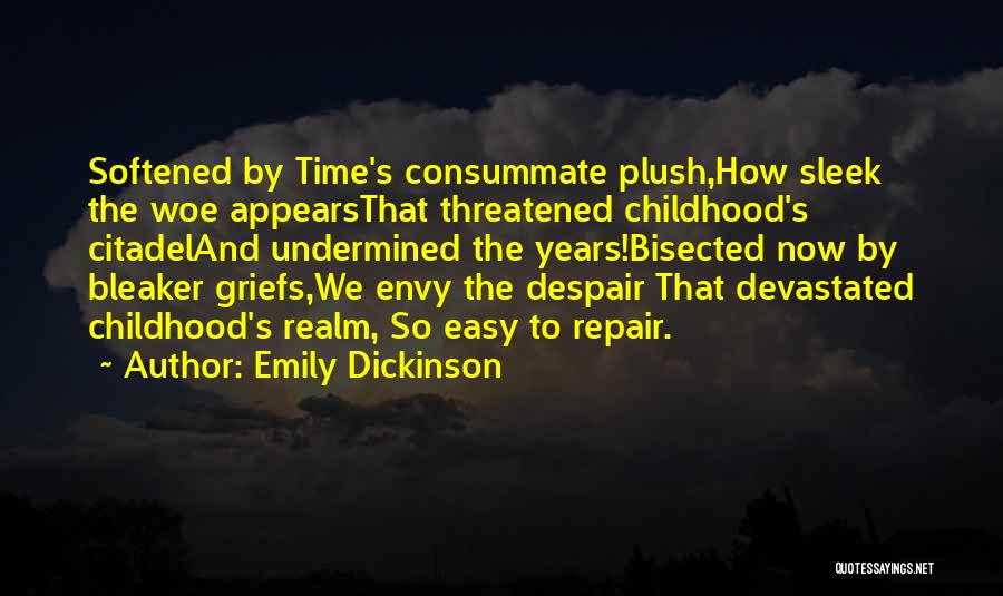 Plush Quotes By Emily Dickinson