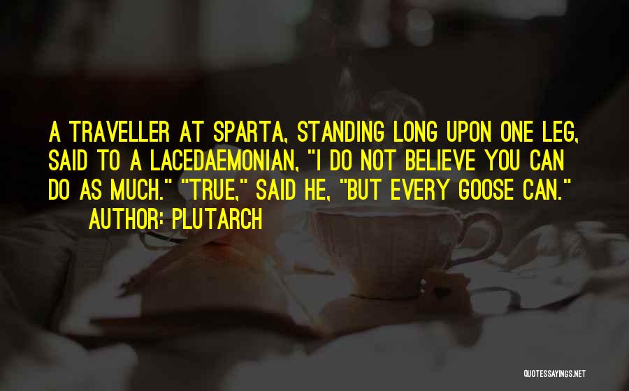 Plutarch On Sparta Quotes By Plutarch