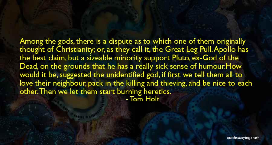 Pluto God Quotes By Tom Holt Pluto God Quotes By Tom Holt