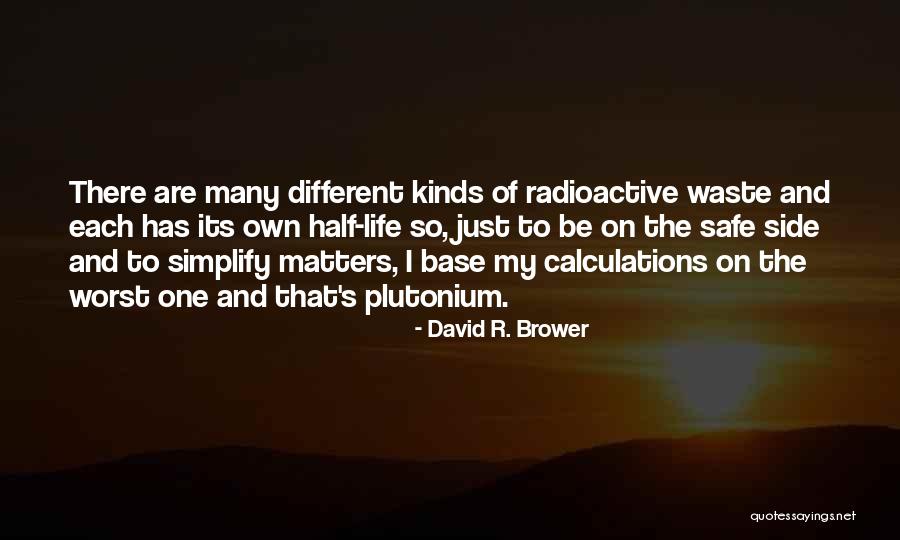 Plutonium Quotes By David R. Brower Plutonium Quotes By David R. Brower