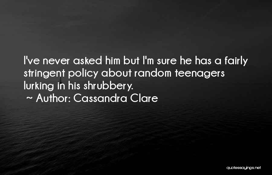 Plyth Quotes By Cassandra Clare