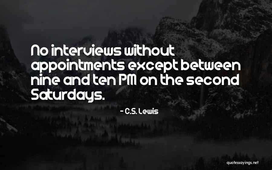 Pm Quotes By C.S. Lewis