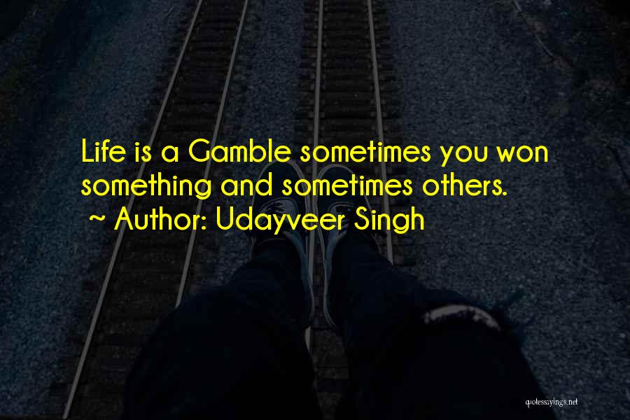 Pocholo Y Quotes By Udayveer Singh