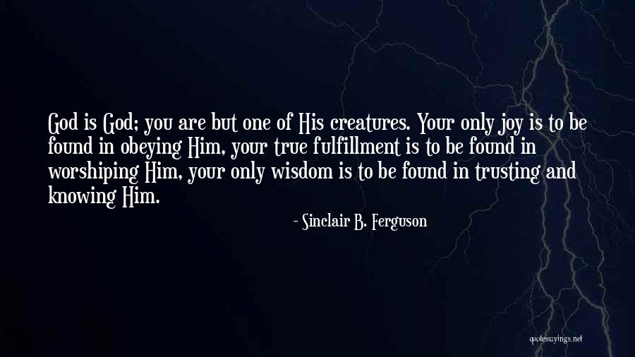 Pochybnost Quotes By Sinclair B. Ferguson Pochybnost Quotes By Sinclair B. Ferguson